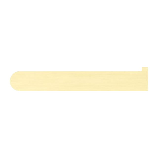 Nero Bianca Toilet Roll Holder Brushed Gold