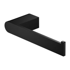Nero Bianca Toilet Roll Holder Matte Black NR9086MB - The Blue Space