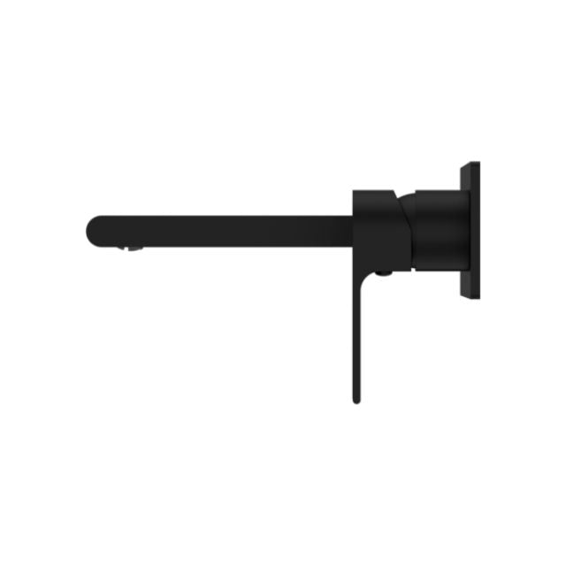 Buy Nero Bianca Wall Basin/Bath Mixer 187mm Matte Black NR321510AMB - The Blue Space