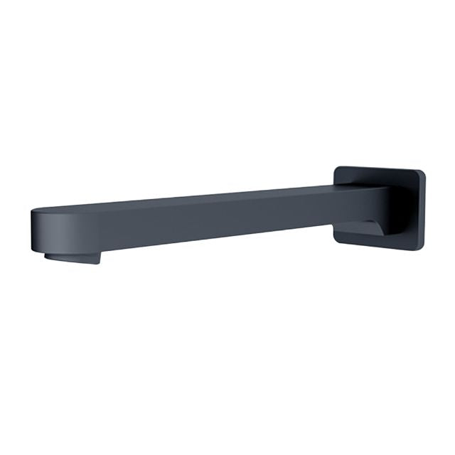 Nero Ecco Fixed Bath Spout Only Matte Black