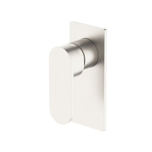 Nero Ecco Shower Mixer Brushed Nickel