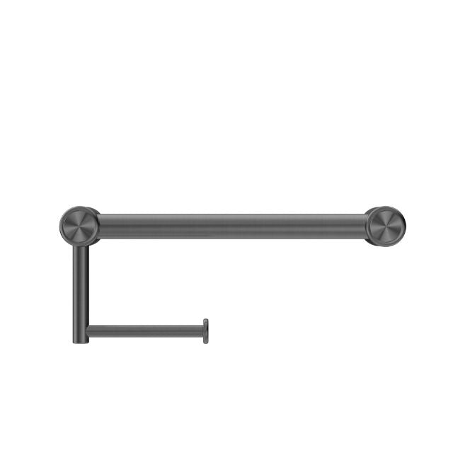 Nero Mecca Care 25mm Toilet Roll Rail 300mm Gunmetal