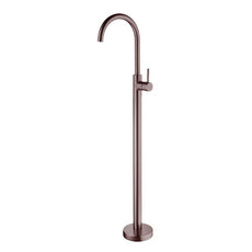 Nero Mecca Freestanding Bath Mixer Brushed Bronze NR210903A01BZ - The Blue Space