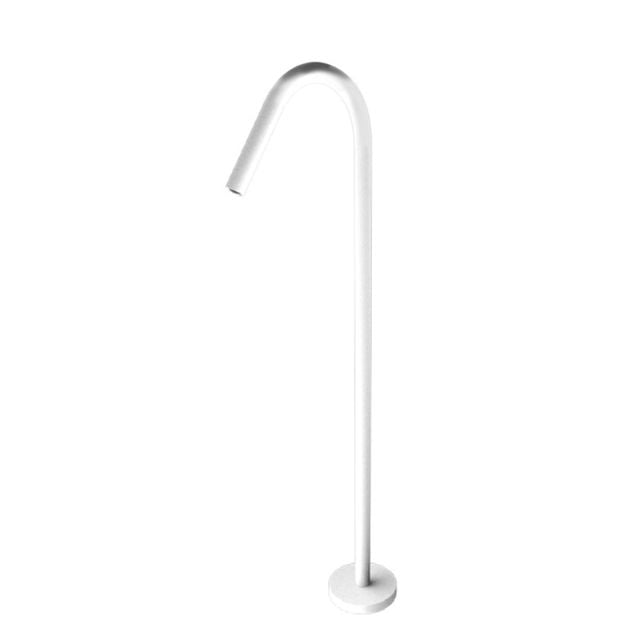 Nero Mecca Freestanding Bath Spout Only Matte White