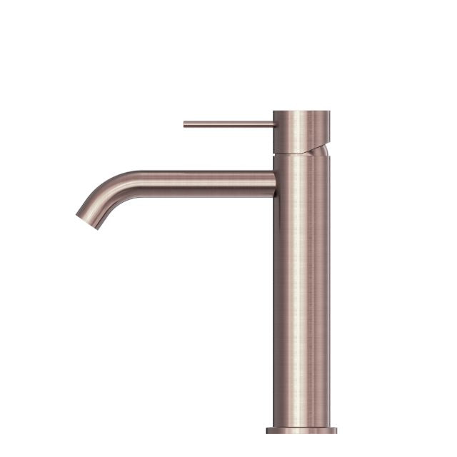 Nero Mecca Mid Tall Basin Mixer Brushed Bronze
