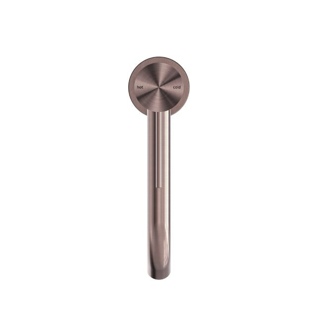 Buy Online Nero Mecca Mid Tall Basin Mixer Brushed Bronze NR221901EBZ - The Blue Space
