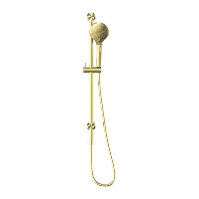 Nero Mecca Rail Shower With Air Shower Brushed Gold