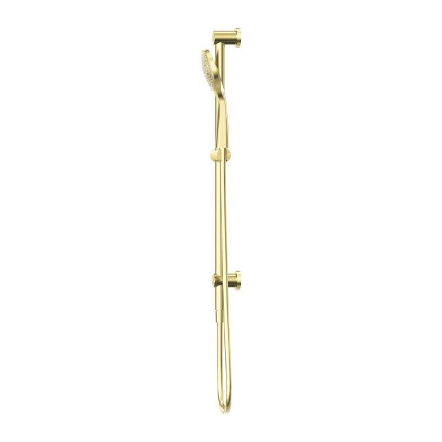 Nero Mecca Rail Shower With Air Shower Brushed Gold