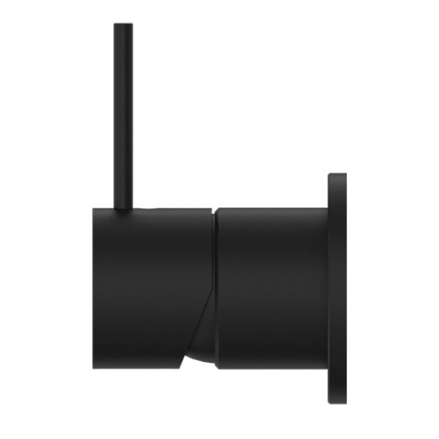 Buy Nero Mecca Shower Mixer with 60mm Plate and Handle Up in Matte Black NR221911JMB - The Blue Space