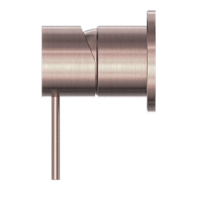Nero Mecca Shower Mixer 60mm Plate Brushed Bronze