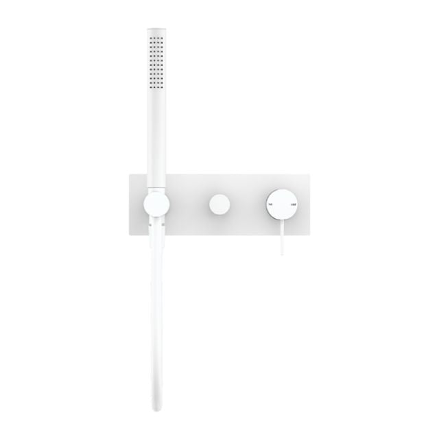 Nero Mecca Shower Mixer Divertor System Matte White