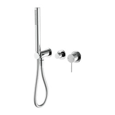 Nero Mecca Shower Mixer Divertor System Separate Back Plate in Chrome NR221912FCH - The Blue Space