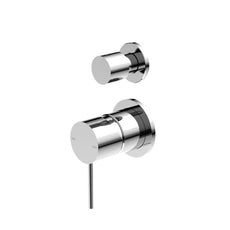 Nero Mecca Shower Mixer With Divertor Separate Back Plate Chrome NR221911SCH - The Blue Space