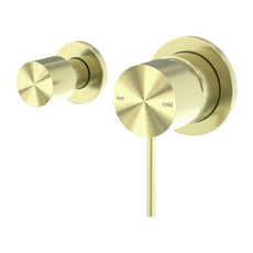 Nero Mecca Shower Mixer With Horizonal 2 Way Divertor in Brushed Gold NR221911UBG - The Blue Space