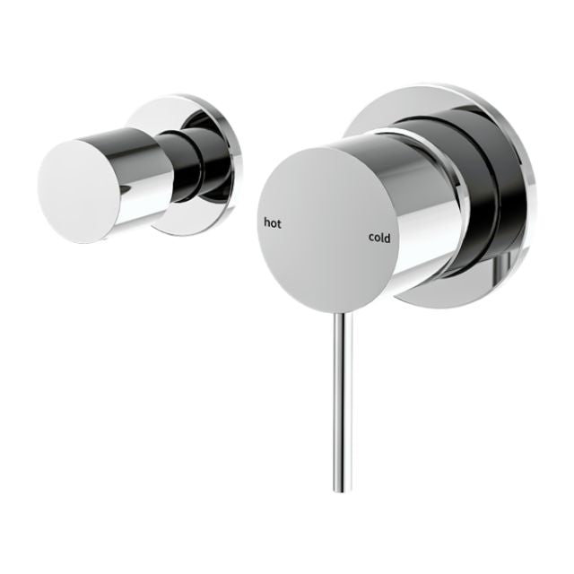 Nero Mecca Shower Mixer With Horizontal 2 Way Divertor Chrome