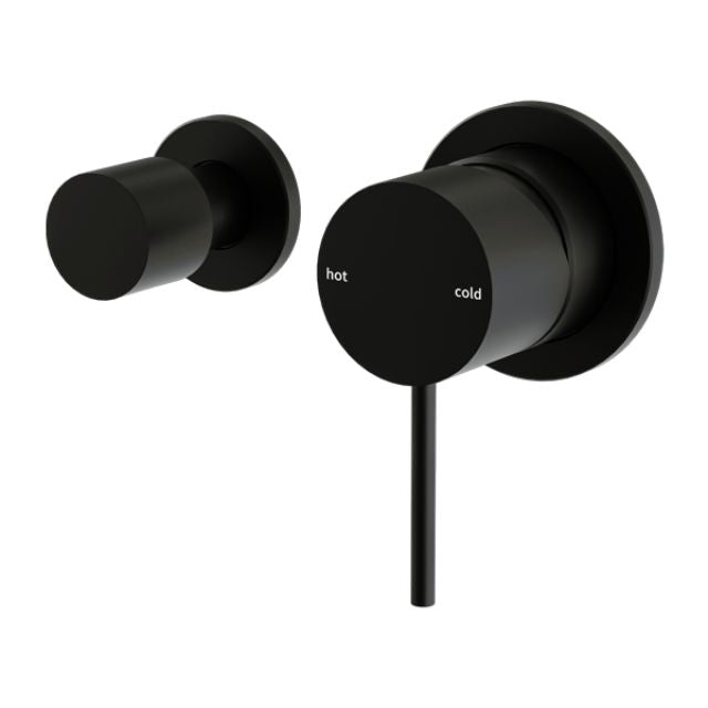 Nero Mecca Shower Mixer With Horizonal 2 Way Divertor in Matte Black NR221911UMB - The Blue Space