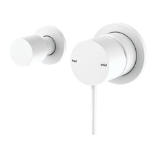 Nero Mecca Shower Mixer With Horizonal 2 Way Divertor in Matte White NR221911UMW - The Blue Space