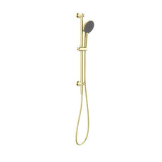 Nero Mecca Shower Rail With Air Shower II Brushed Gold NR221905GBG - The Blue Space