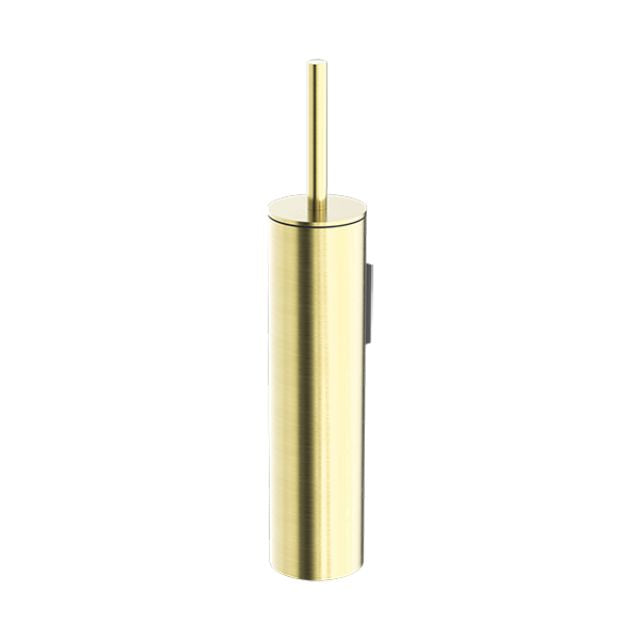 Nero Mecca Toilet Brush Holder in Brushed Gold NR1988BG - The Blue Space