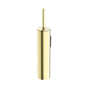 Nero Mecca Toilet Brush Holder Brushed Gold