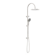 Nero Mecca Twin Shower With Air Shower II - Brushed Nickel