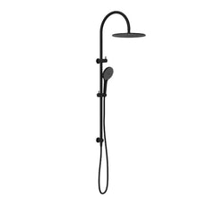 Nero Mecca Twin Shower With Air Shower II Matte Black - NR221905HMB - The Blue Space