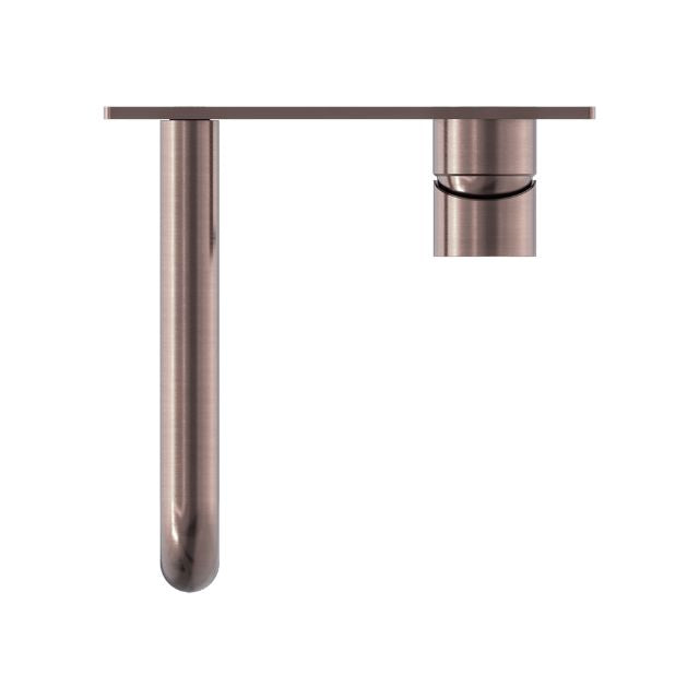 Nero Mecca Wall Basin/Bath Mixer 260mm Brushed Bronze