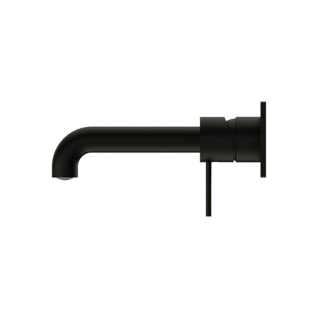 Nero Mecca Wall Basin/Bath Mixer 260mm Matte Black