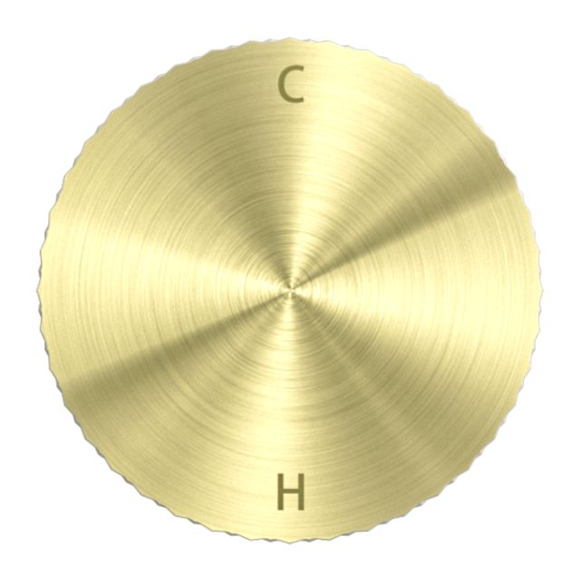 Nero Opal Progressive Shower Mixer Brushed Gold