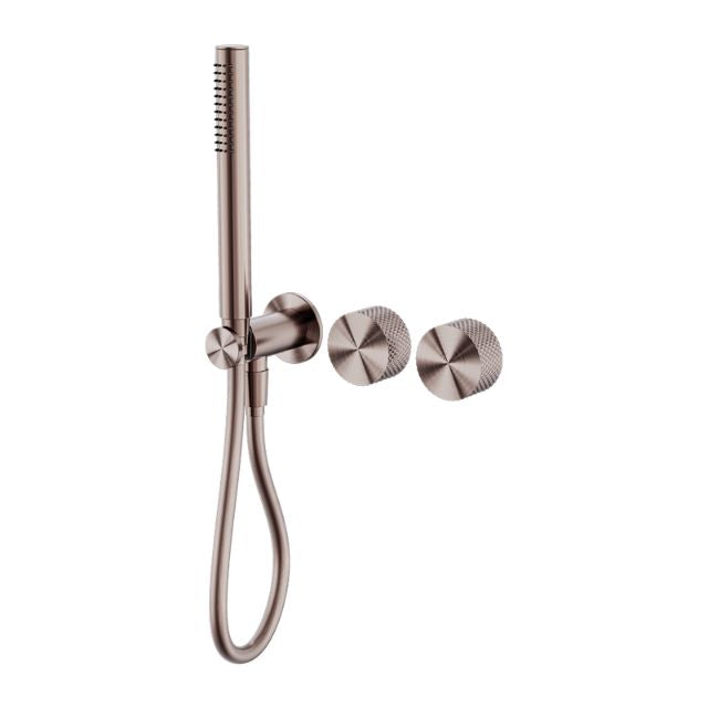 Nero Opal Progressive Shower System Separate Plate Brushed Bronze