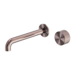 Nero Opal Progressive Wall Basin/Bath Set 160mm Brushed Bronze