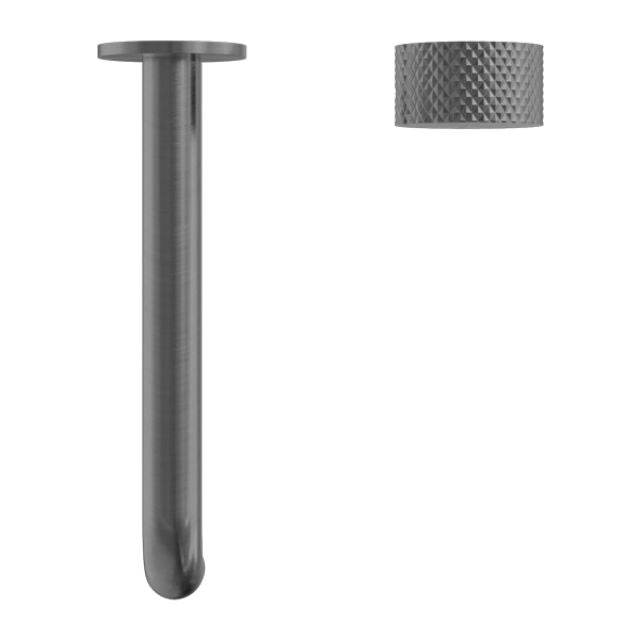 Nero Opal Progressive Wall Basin/Bath Set 185mm Graphite