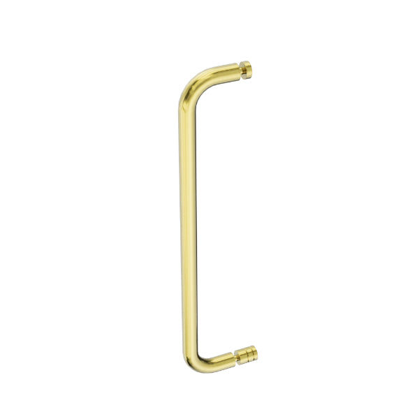 Nero Shower Towel Bar 500mm Brushed Gold - The Blue Space