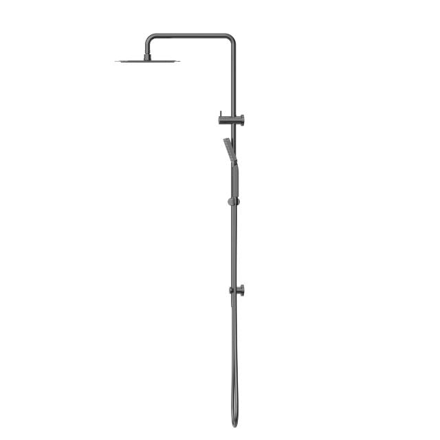 Nero Square Project Twin Shower Gunmetal