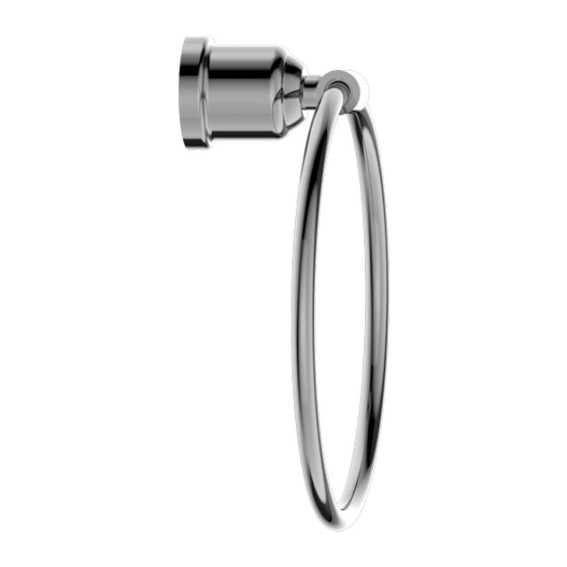 Nero York Towel Ring Chrome