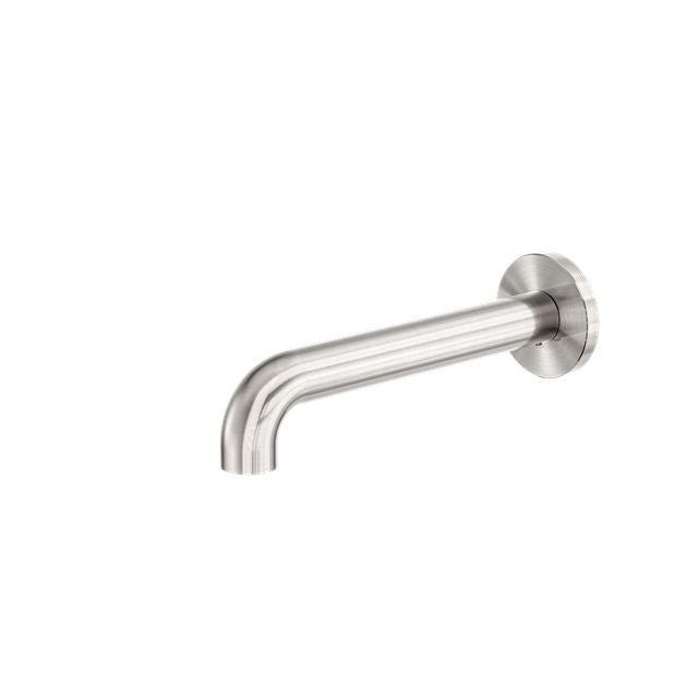 Nero Zen SS316L Round Basin/Bath Spout Only 185mm Brushed Nickel