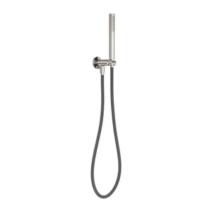 Nero Zen SS316L Shower On Bracket With Outdoor Shower Hose Brushed Nickel