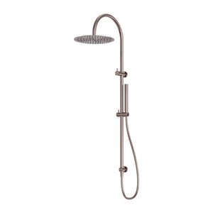 Nero Zen SS316L Twin Shower Brushed Bronze