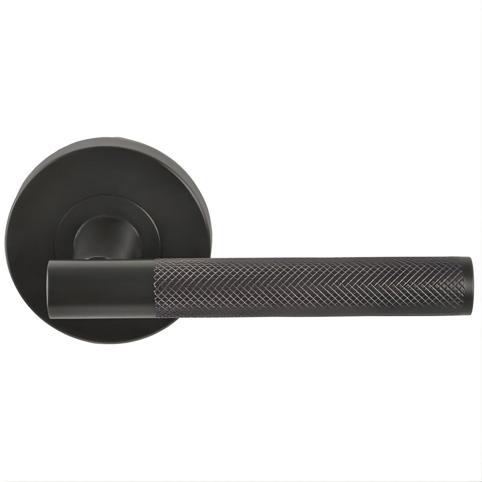 Nidus Knurled Domici Passage Handle Graphite Grey