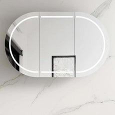 Picture of Pill Shaped Shaving Cabinets | Online with The Blue Space