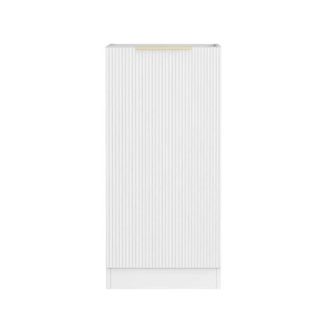 Otti Bondi 1715mm Fluted Laundry Set B - White