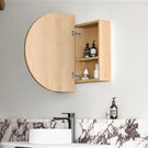 Otti Bondi 900 Led Shaving Cabinet Natural Oak LED-BOSV9060N