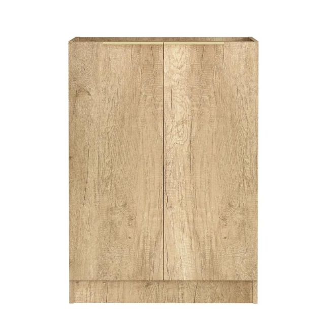Otti Byron Natural Oak 650mm Laundry Cabinet Set