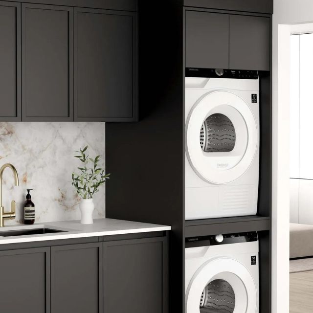 Otti Hampshire 1715mm Laundry Set C - Black