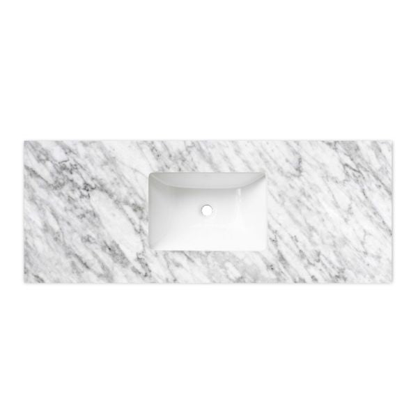 Otti Laguna Mk II Wall Hung Vanity in Matte White with Undermount Basin