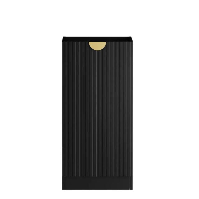 Otti Marlo 1715mm Fluted Laundry Set A - Black