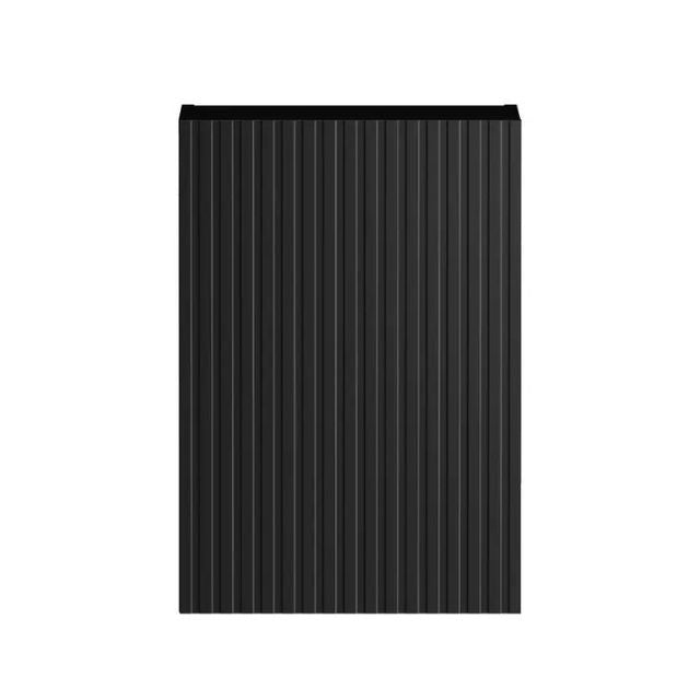 Otti Marlo 1715mm Fluted Laundry Set A - Black