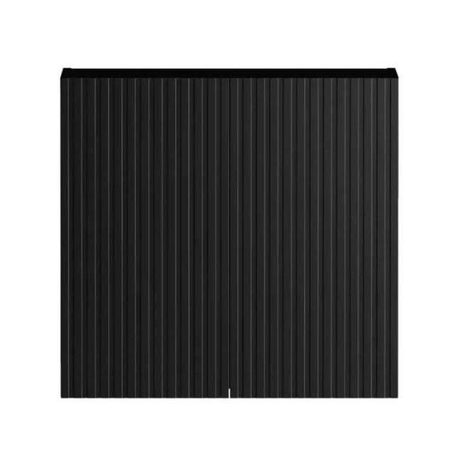 Otti Marlo 1715mm Fluted Laundry Set A - Black