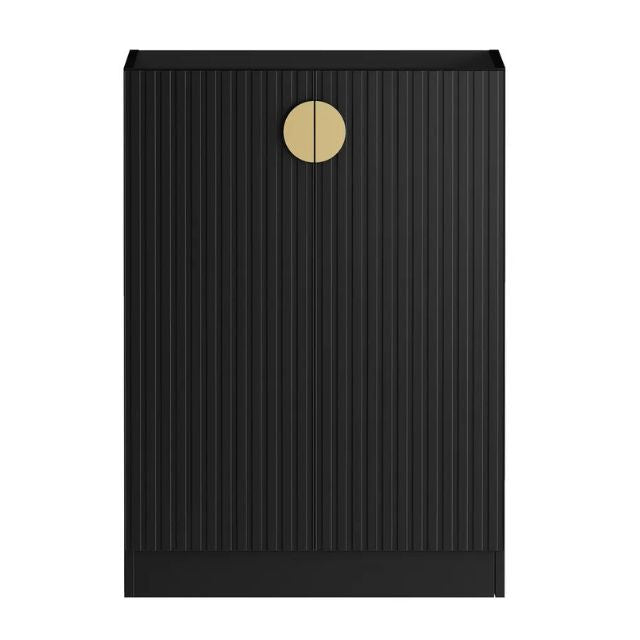 Otti Marlo Black 650mm Laundry Cabinet Set
