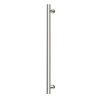 Phoenix Heated Towel Rail Round 600mm - 650-8760-40 - Brushed Nickel